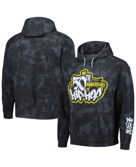 Мужское худи Philcos Black 50th Anniversary of Hip Hop Washed Graphic Pullover