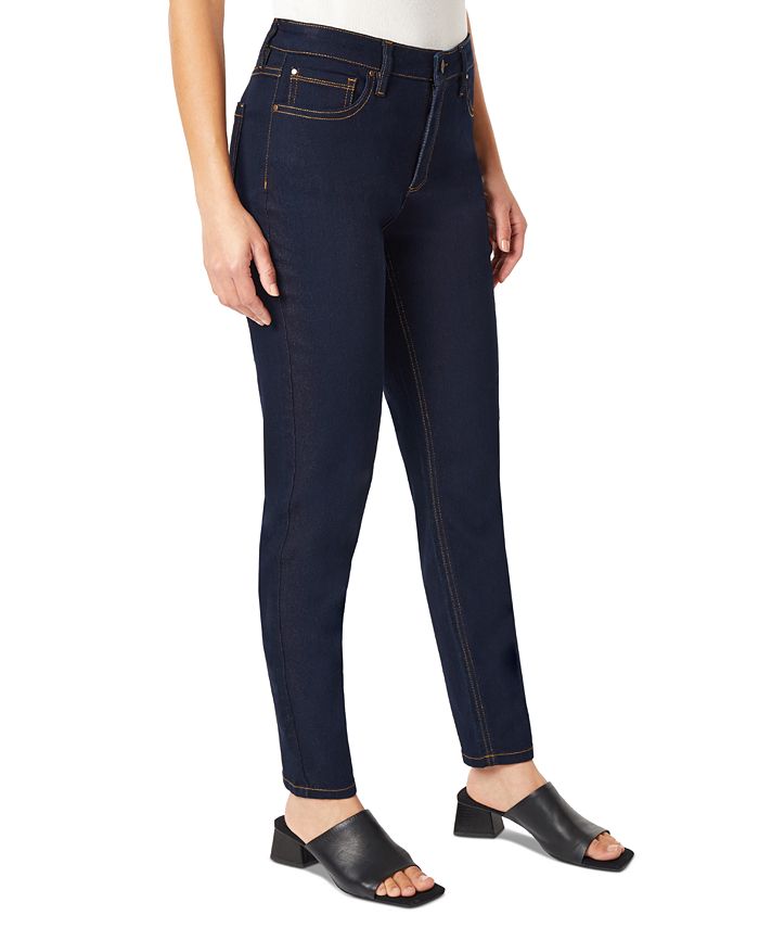 Jones New York Women's Lexington High Rise Straight-Leg Jeans - Macy's