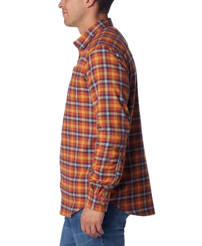 Columbia Men's Cornell Woods Flannel Long Sleeve Shirt - Macy's