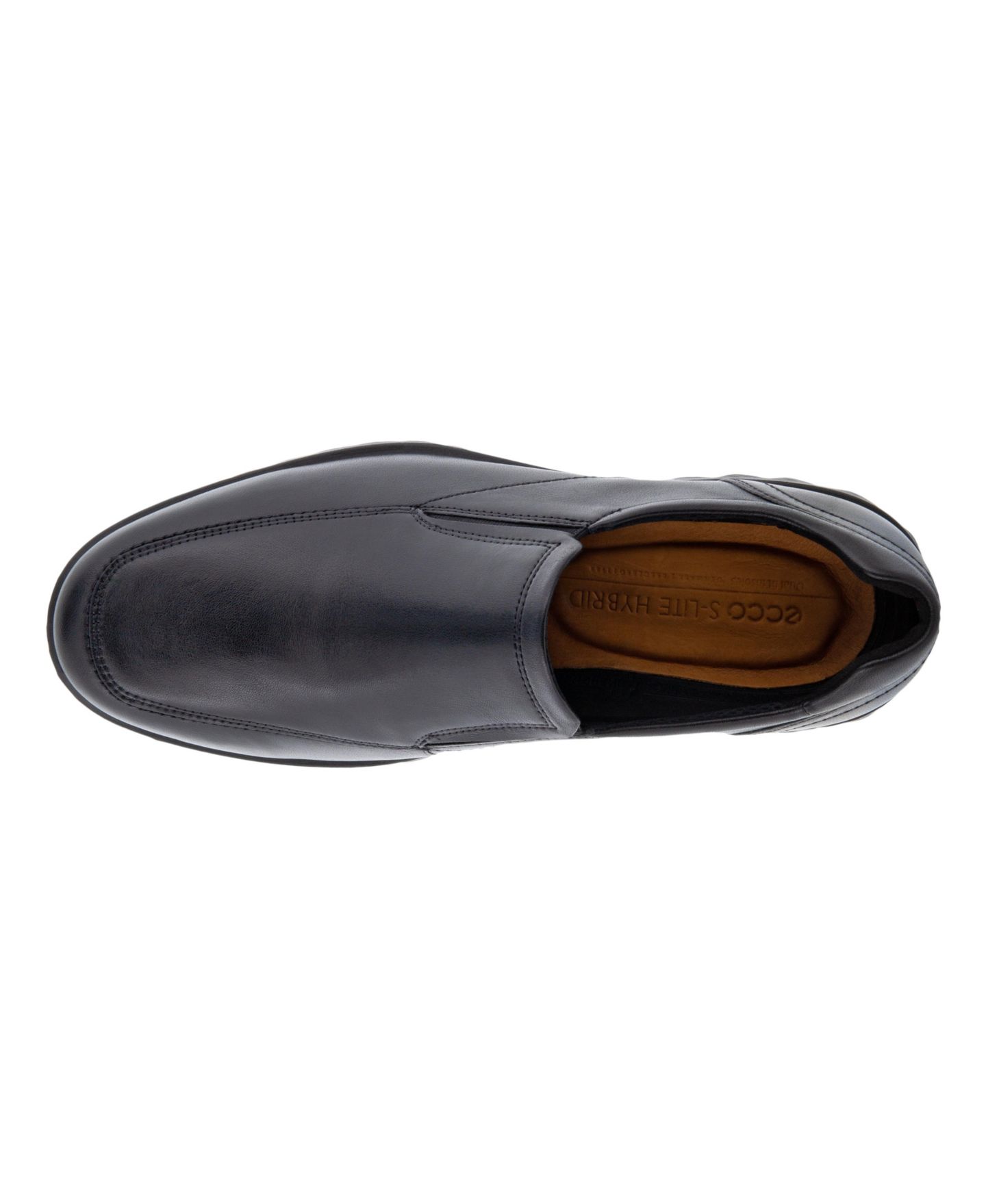 Мужские туфли Ecco S Lite Hybrid Slip-On, цвет: Чёрный — фото 4