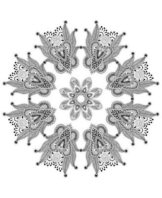 Mandala Meditation Coloring Book by Union Square & Co.