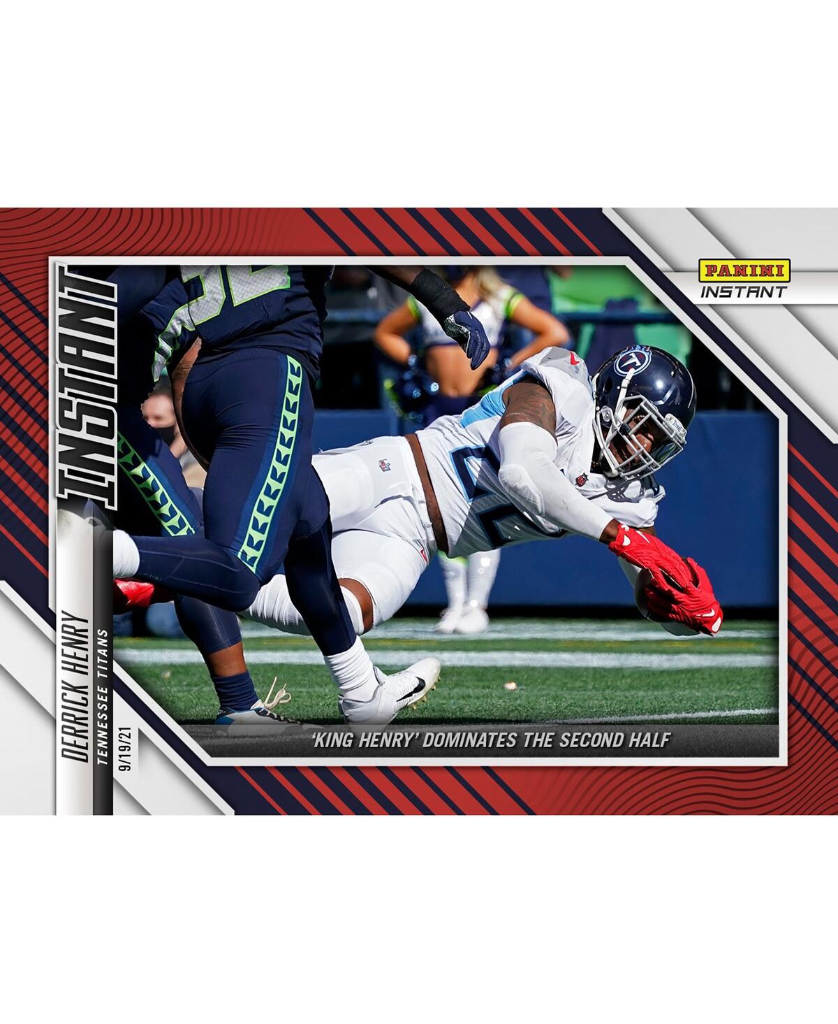 Panini America Derrick Henry Tennessee Titans Fanatics Exclusive Parallel  Instant 2021 Week 2 Second In Multi