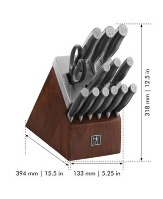 HENCKELS International Graphite 14-Piece Self-Sharpening Cutlery Set