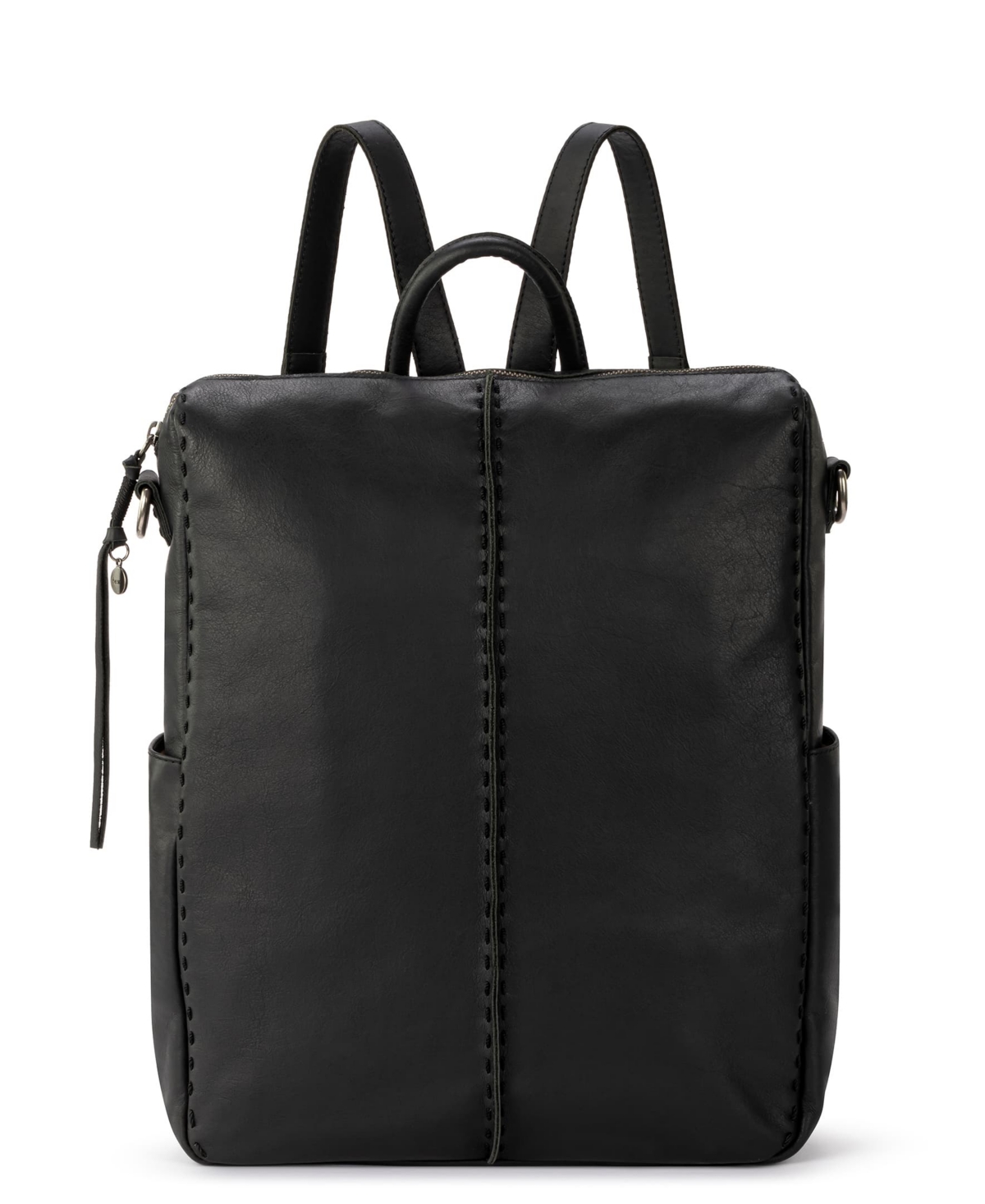 Los Feliz Leather Backpack - Black