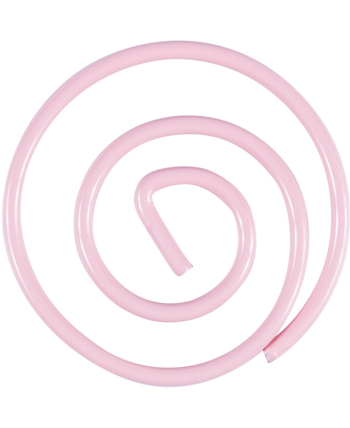 Shop Jam Paper Circular Paper Clips In Baby Pink