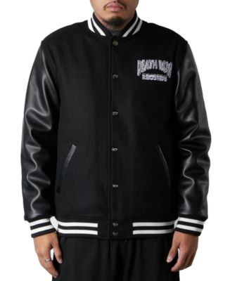 Death Row Records Men's Chair Logo Varsity Bomber Jacket - Macy's
