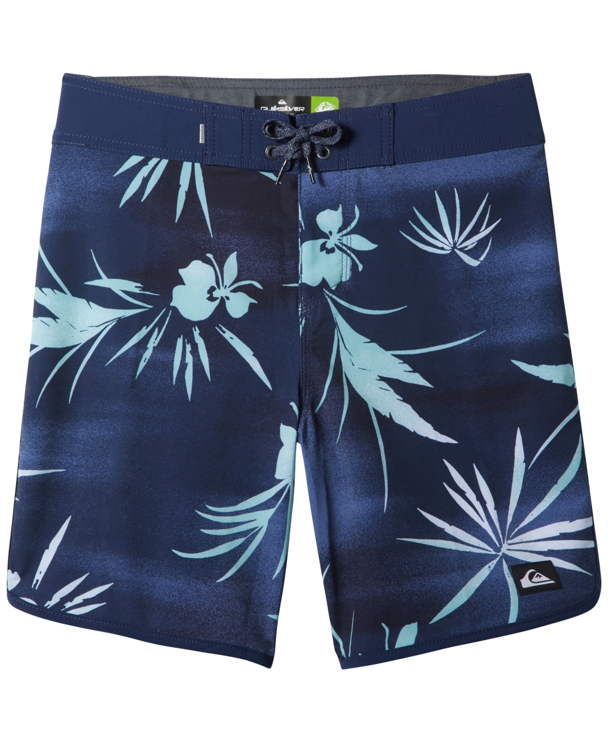 Quiksilver Kids' Big Boys Surfsilk Scallop Youth 17" Board Shorts In Naval Accademy