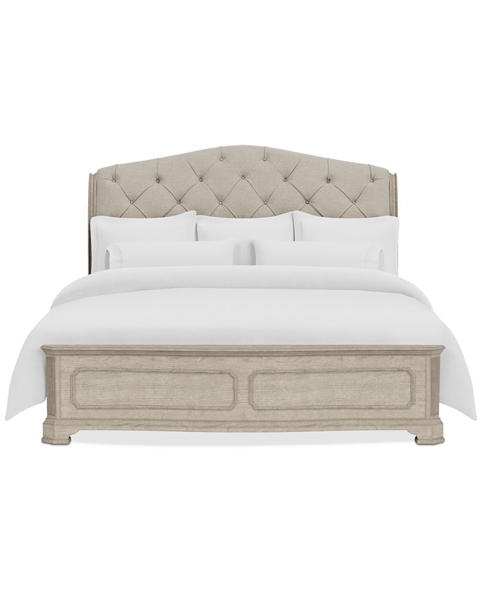Walburn upholstered standard outlet bed