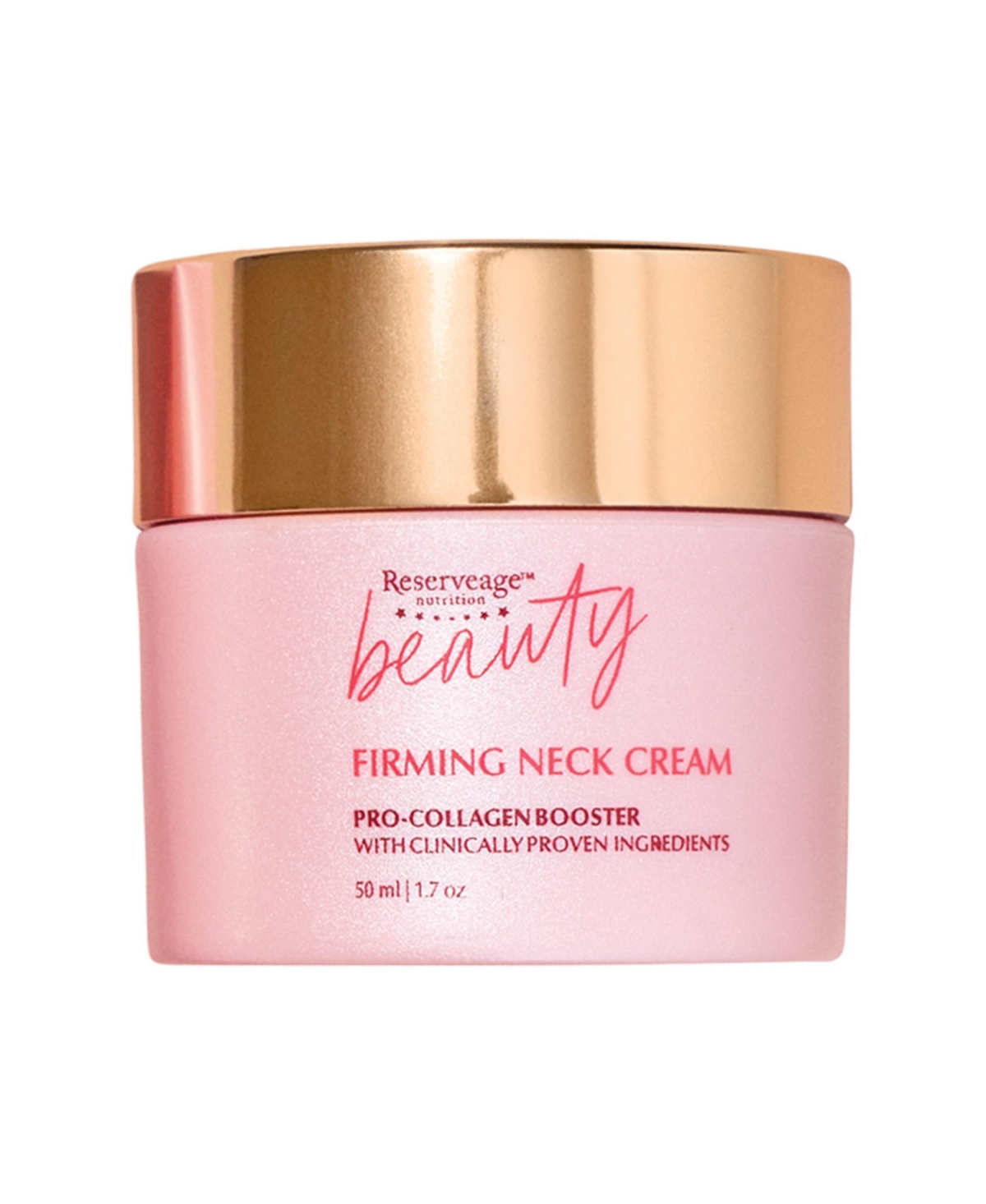 Beauty, Firming Neck Cream with Pro-Collagen Booster, Tights, Smooths and Moisturizes with Micro-Encapsulated Copper Peptides and Measurabl