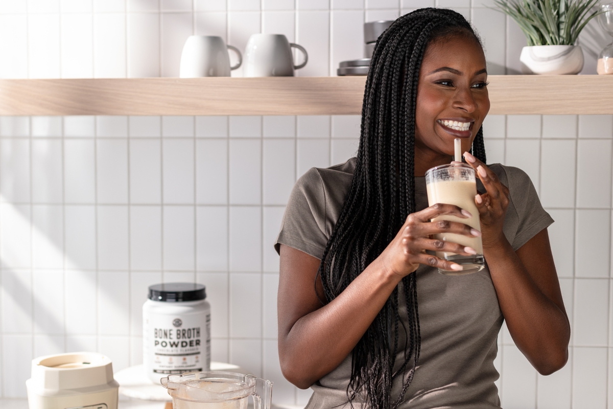 Left Coast Performance Bone Broth Powder Pure Grass Fed Beef Bone