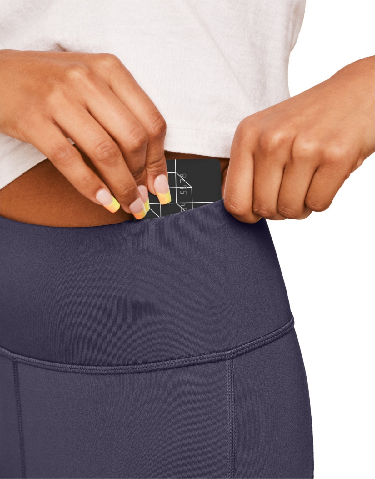 Adore Me Women's Ava Active Legging With Pockets And Mesh Details