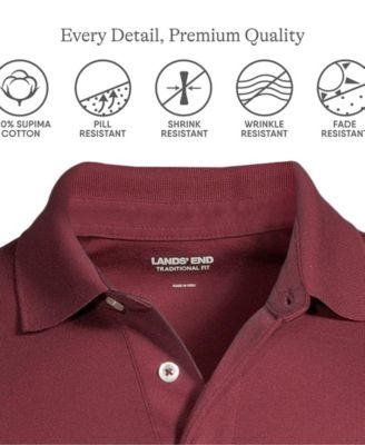 Men's Short Sleeve Cotton Supima Polo Shirt