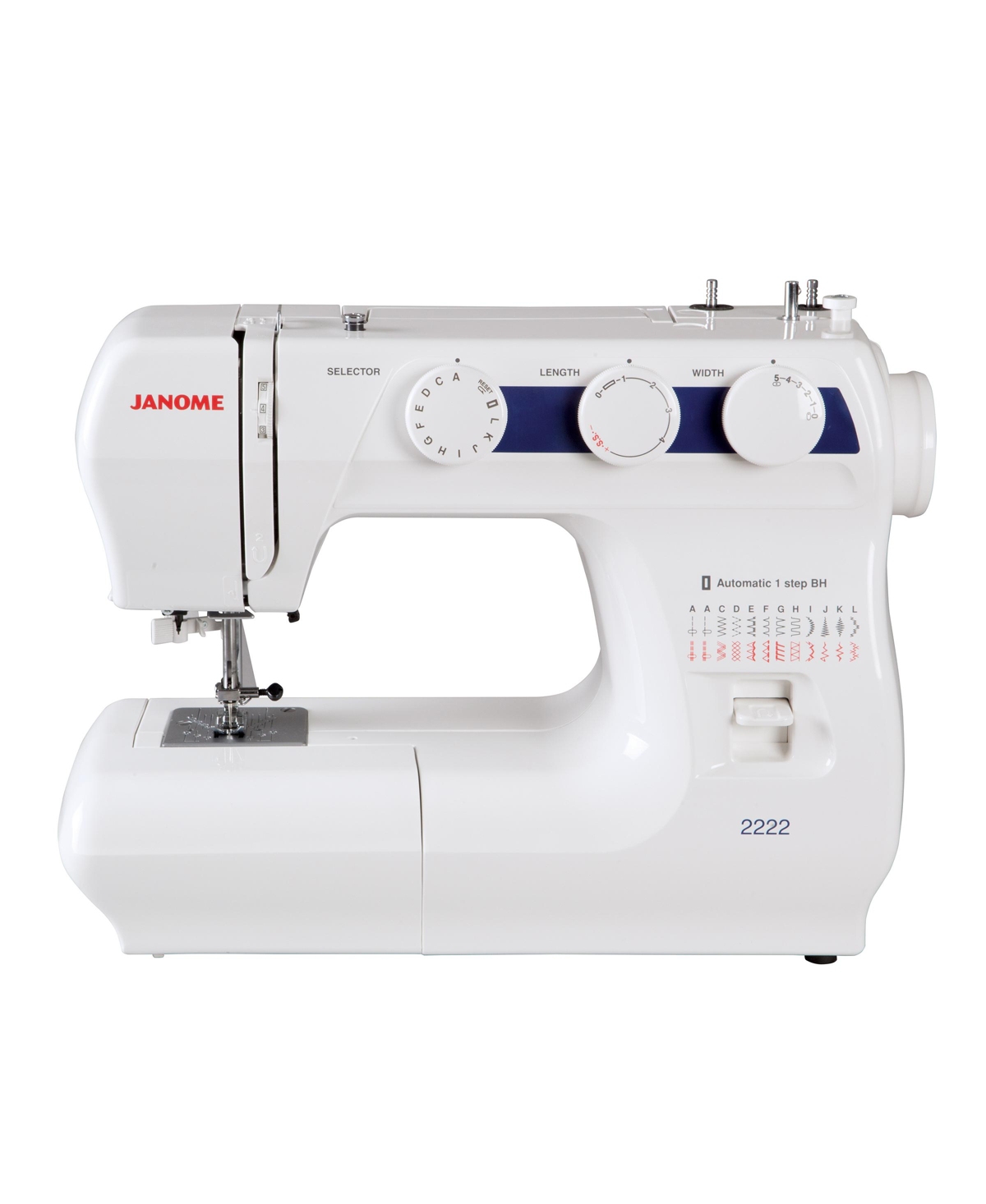2222 Mechanical Sewing Machine - White