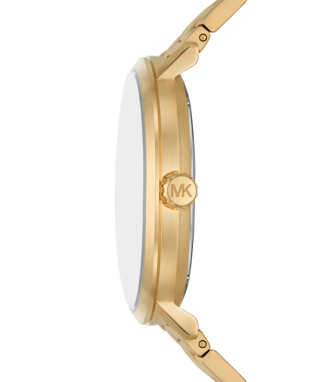 Michael Kors Men's Blake Three-Hand Date Gold-Tone Stainless Steel Watch 42mm - Gold-Tone