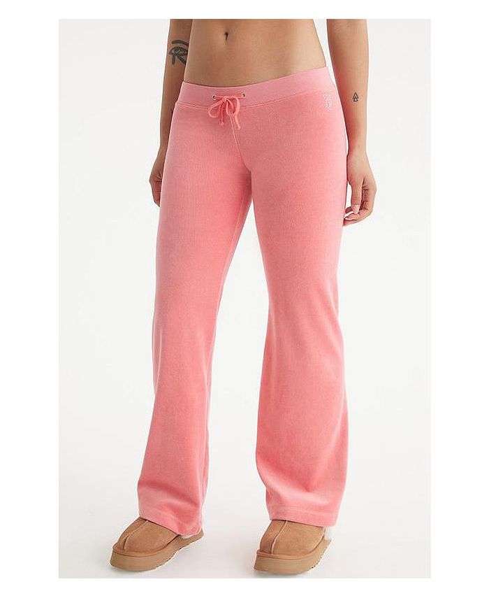 Juicy Couture Women's Heritage Wide Leg Track Pant - Macy's