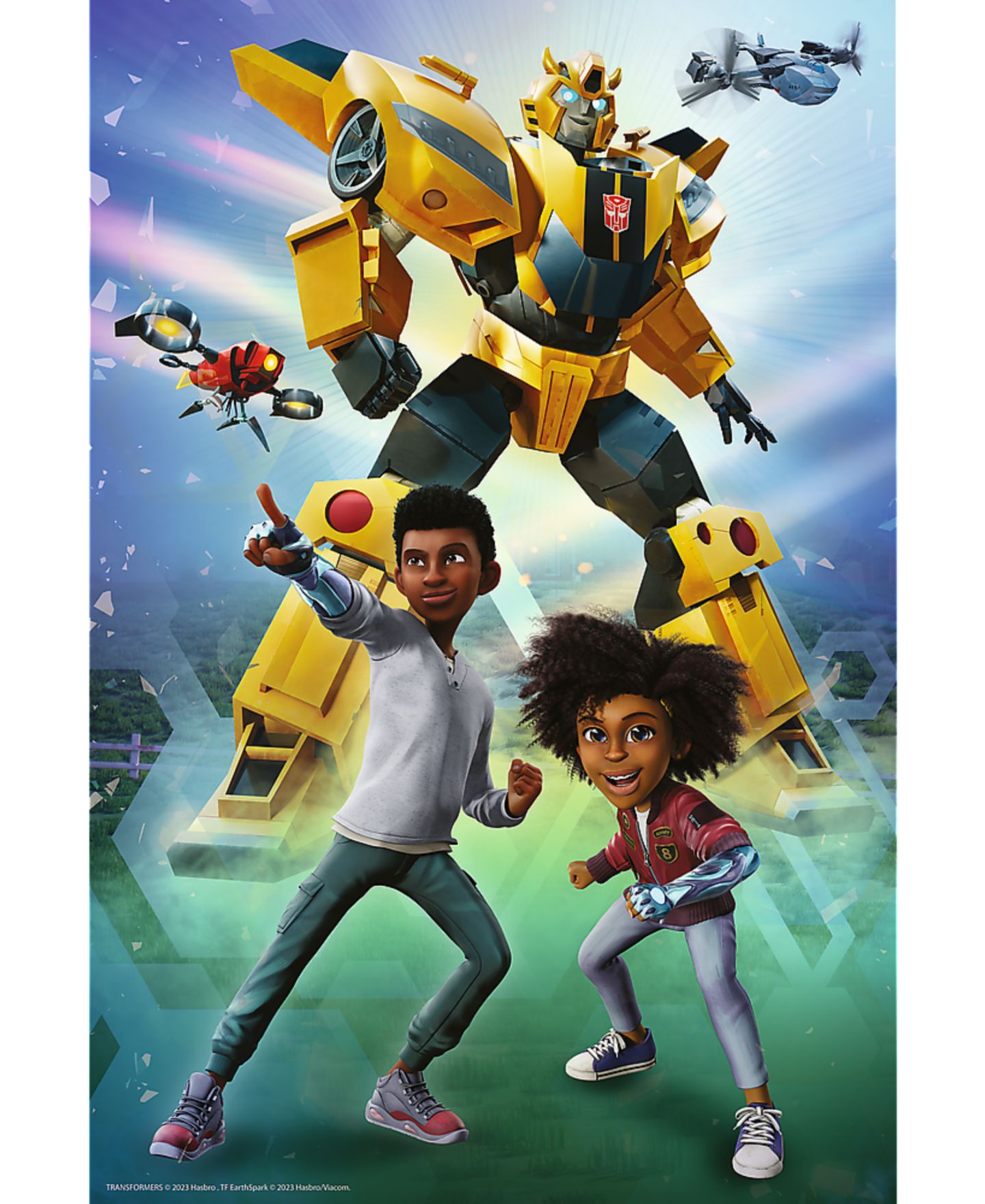 Детский пазл Trefl Transformers Team 100 Piece Puzzle, Ages 5+, цвет: Разноцветный — фото 3