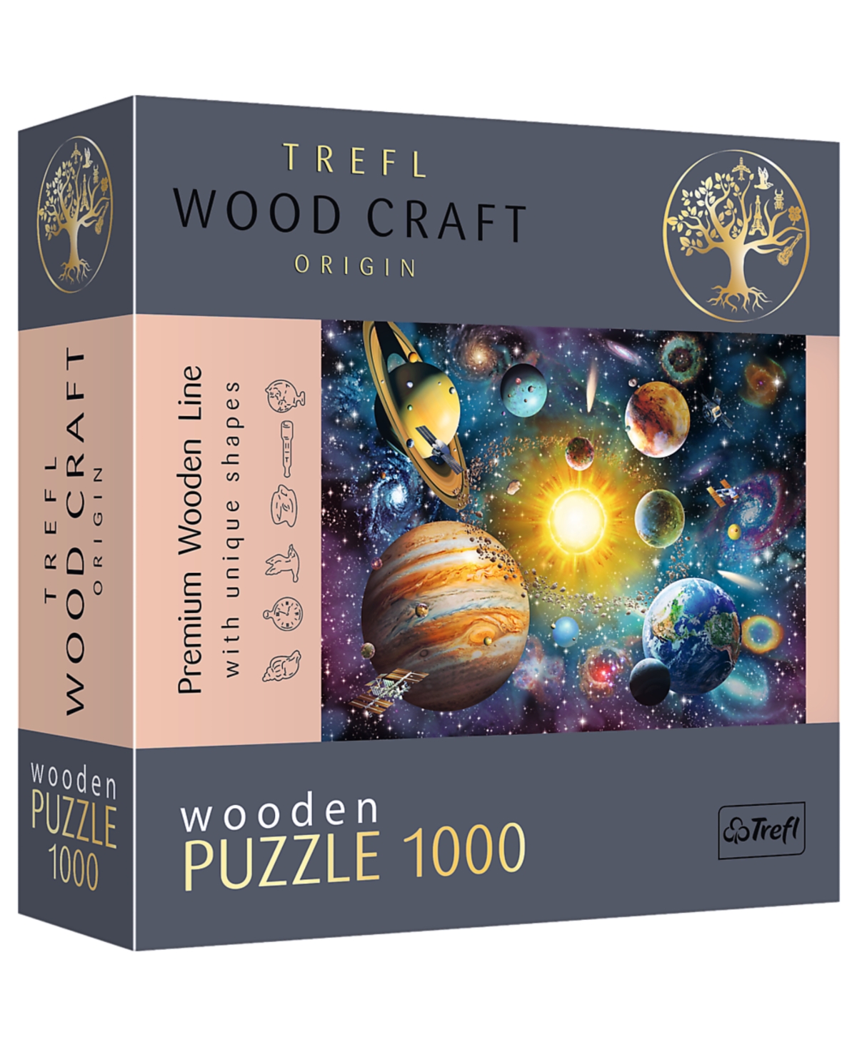 Trefl Wood Craft 1000 Piece Wooden Puzzle In Multi