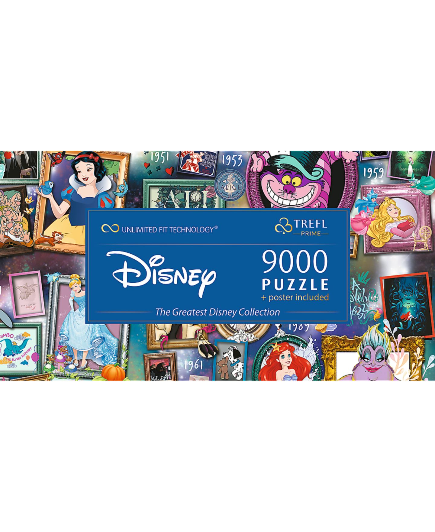 Детский пазл Trefl Prime Disney 9000-Piece Puzzle, Ages 12+, цвет: Разноцветный — фото 2