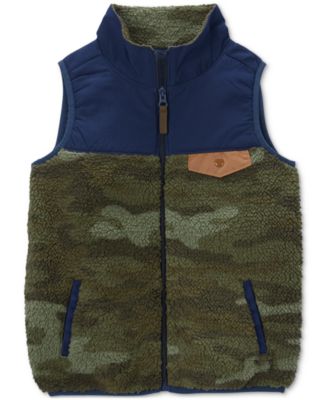 macys sherpa vest