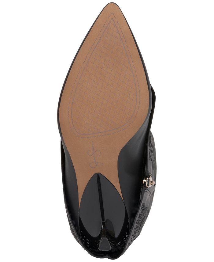 Jessica simpson top open toe booties