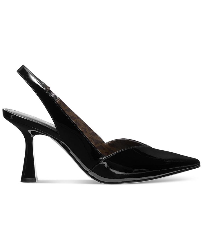 Michael Kors Women's Chelsea Pointed-Toe Slip-On Slingback Pumps - Macy's