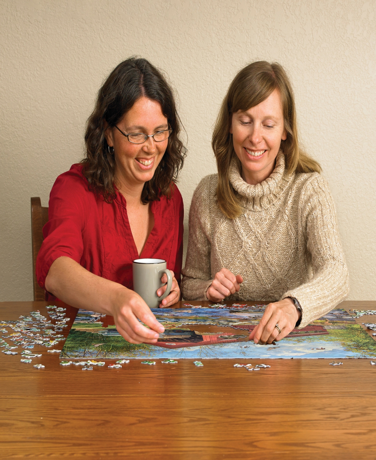 Shop Cobble Hill - Welcome To - Country Puzzle In Multi