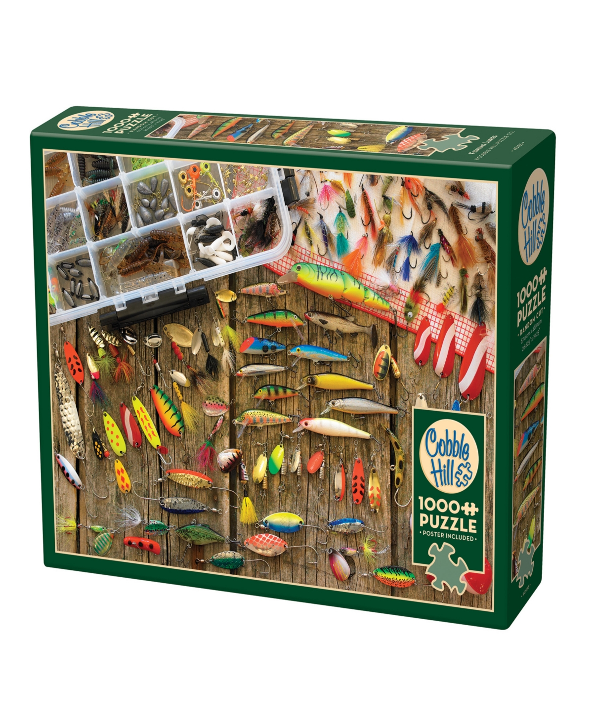 Cobble Hill - Fishing Lures Puzzle In Multi