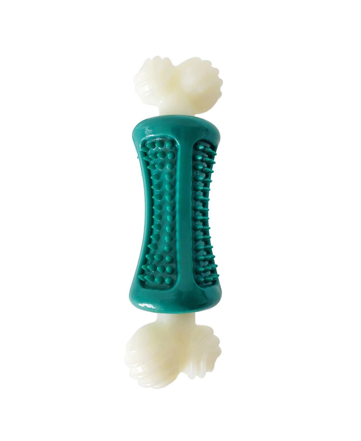 Dental Chew Dog Bone Toy - Engineered for Hard Chewers - Green