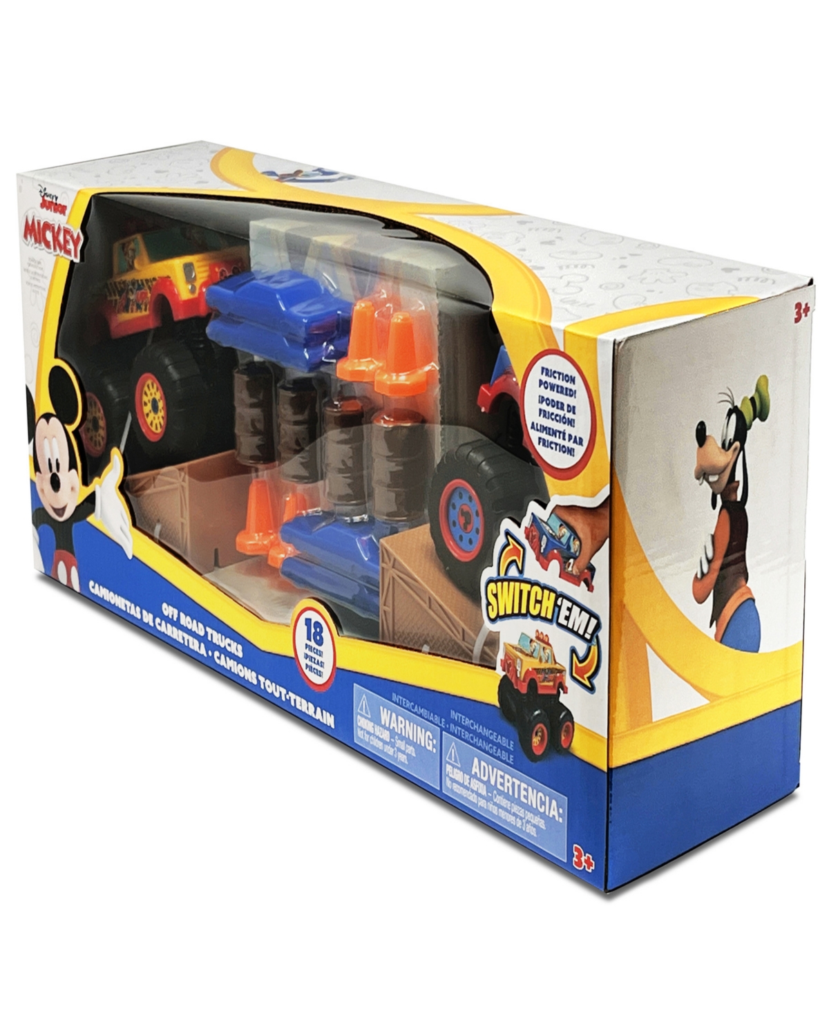 DISNEY JUNIOR - MICKEY OFF-ROAD MONSTER TRUCK PLAYSET 