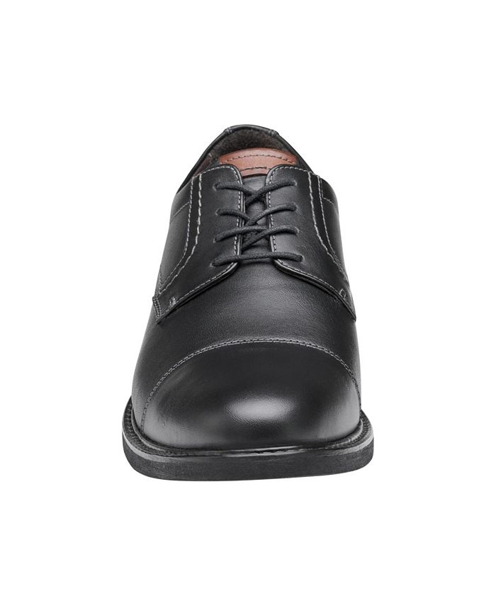 Johnston & Murphy Men's Beasley Leather Cap Toe Shoes - Macy's