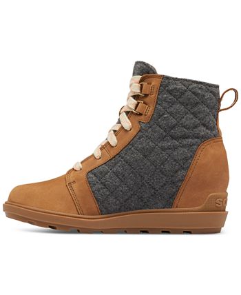 Macys sorel wedge hot sale boots
