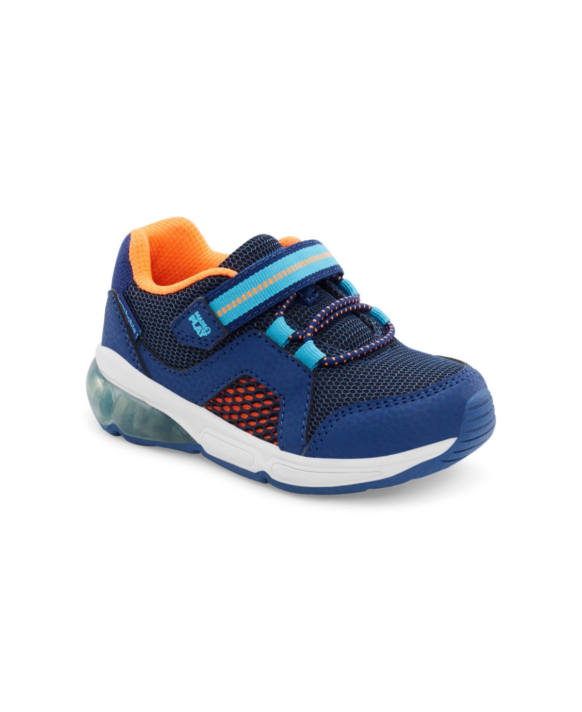 Stride Rite Big Boys Soft Motion Kylo 2.0 Leather Sneakers In Blue