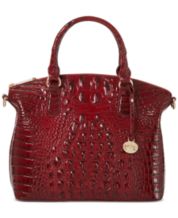 BRAHMIN Stanza Collection Tabitha Vintage Red Shoulder Bag