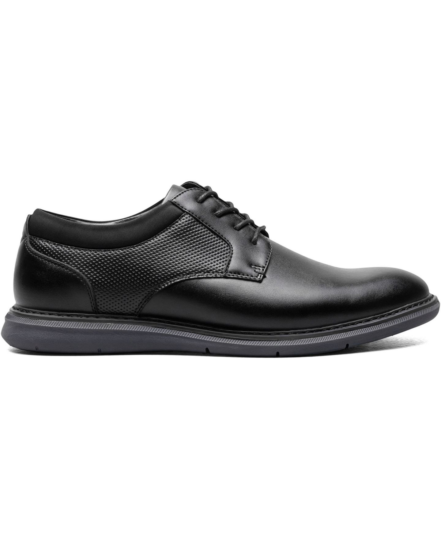 Мужские туфли Nunn Bush Chase Plain Toe Oxford, цвет: Чёрный — фото 2