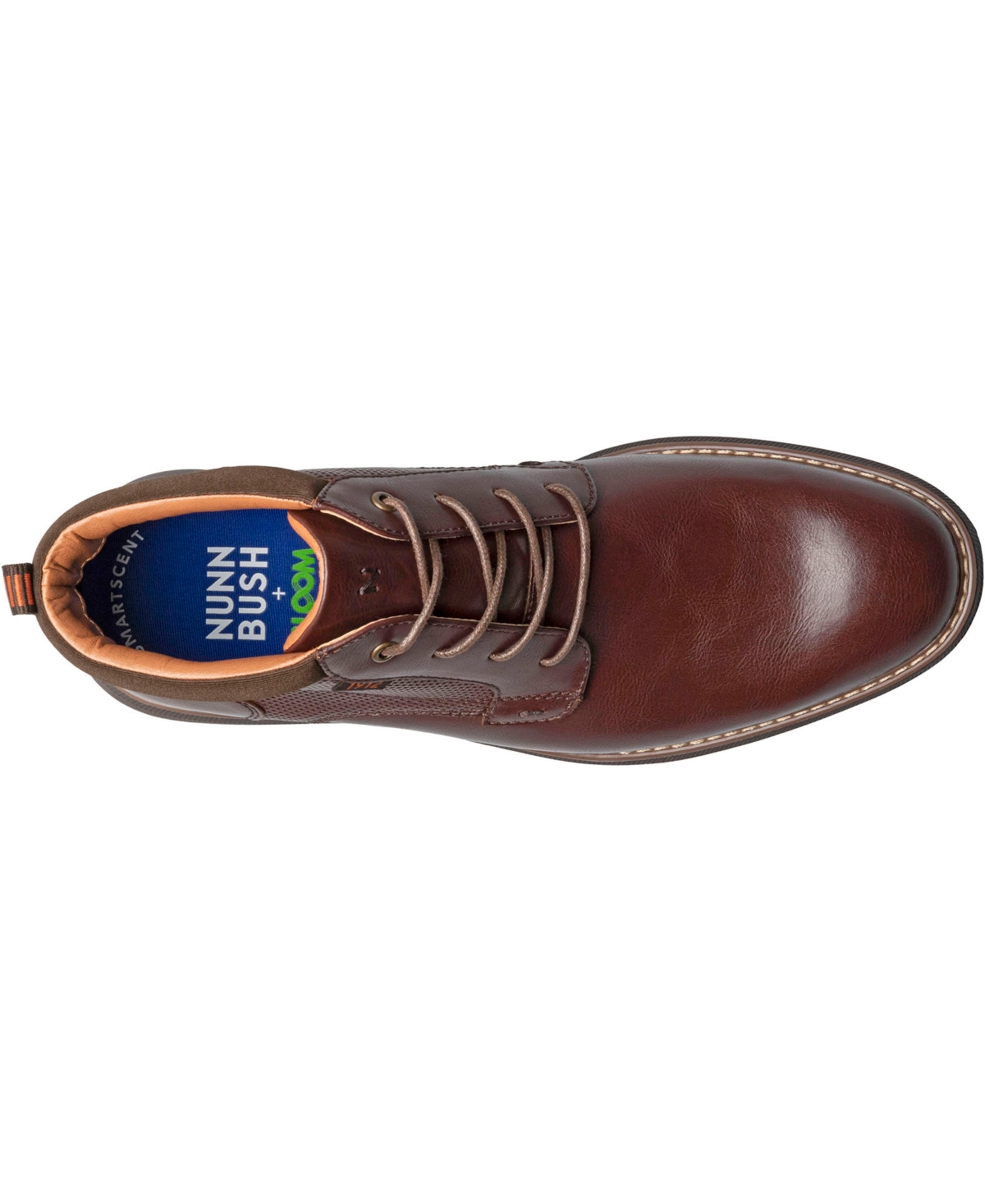 Nunn Bush Men's Chase Plain Toe Chukka Shoes