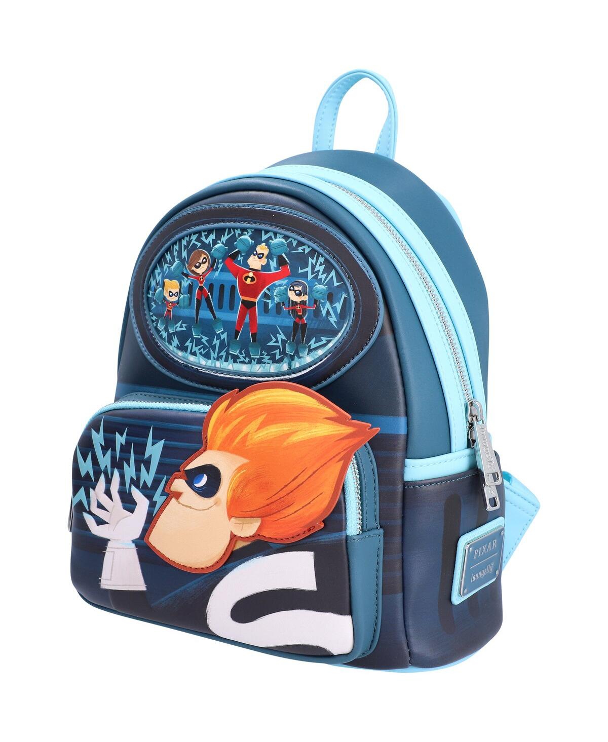 The Incredibles Syndrome Glow Mini Backpack - Blue