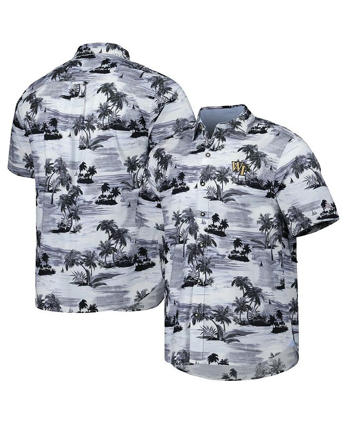 Kansas City Chiefs Tommy Bahama Sport Tropical Horizons Button-Up