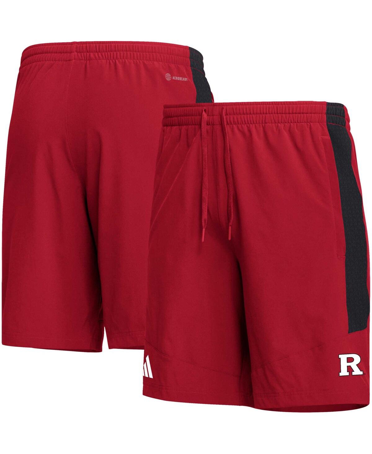 Adidas Originals Men's Adidas Scarlet Rutgers Scarlet Knights Aeroready Shorts