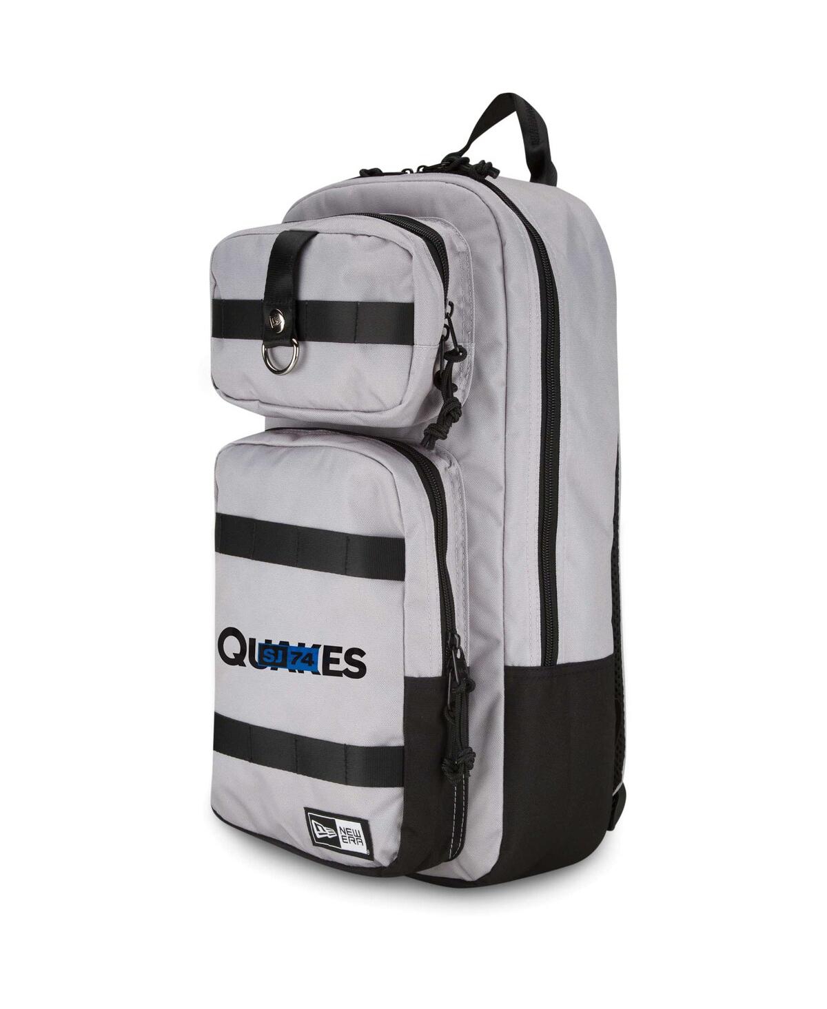 Shop New Era Men's And Women's  San Jose Earthquakes Kick Off Slim Backpack In Gray