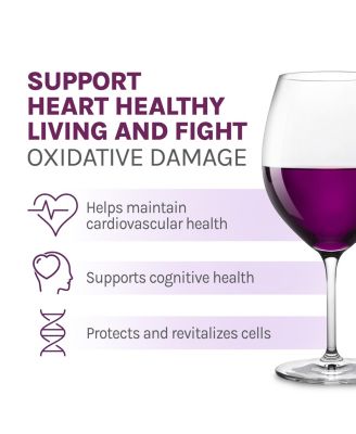 Reserveage, Resveratrol 250 mg, Antioxidant Supplement for Heart and Cellular Health, Supports Healthy Aging, Paleo, Keto, 30 Capsules