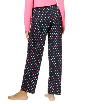HUE Damen Schlafhose Mit Vogel-Print – Bequeme Pyjamahose Mit Temp Tech