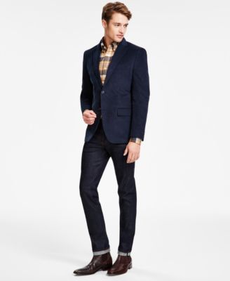 Tommy Hilfiger - Men's Modern-Fit Corduroy Sport Coat