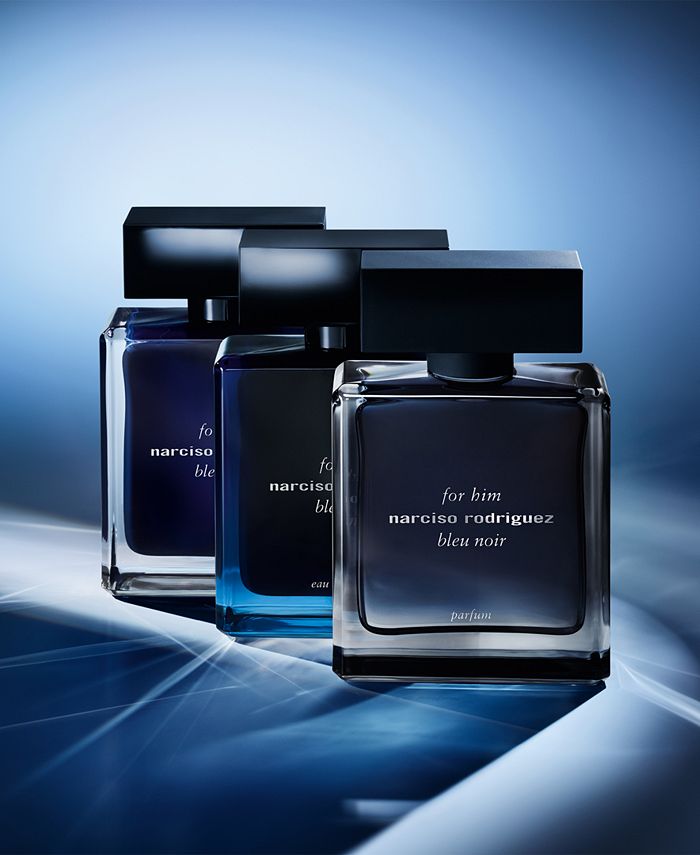 Narciso Rodriguez Men's For Him Bleu Noir Eau de Parfum Spray, 3.3