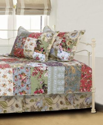 Greenland Home Fashions - Blooming Prairie Authentic Patchwork Quilt Set
