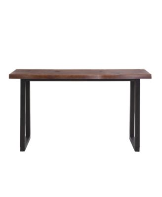 Steve Silver Jennings 60 Live Edge Wood Sofa Bar Table