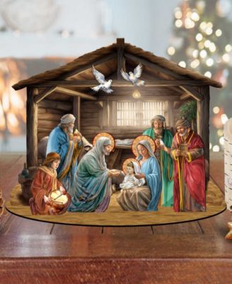 Set of 11 Figurines Nativity, Christmas Dollhouse buy Baby Jesus Nativity Scene