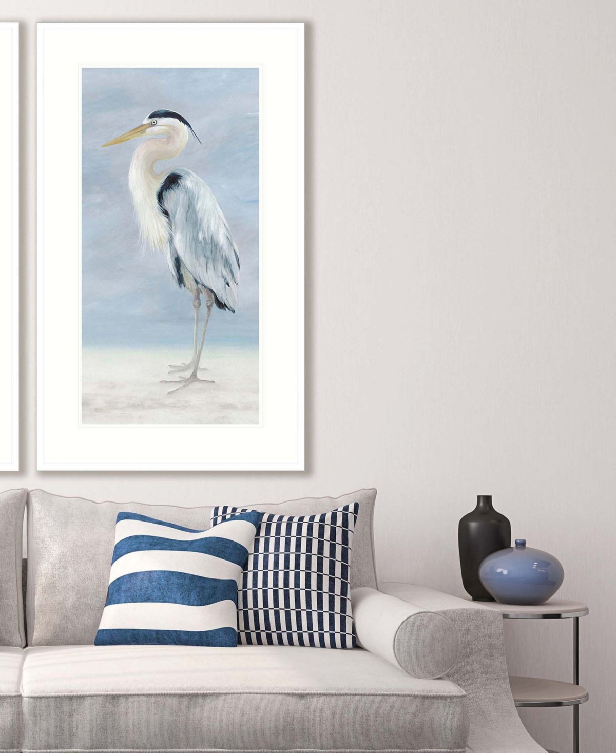 Paragon Picture Gallery Coastal Calm Ii Framed Art In Blue