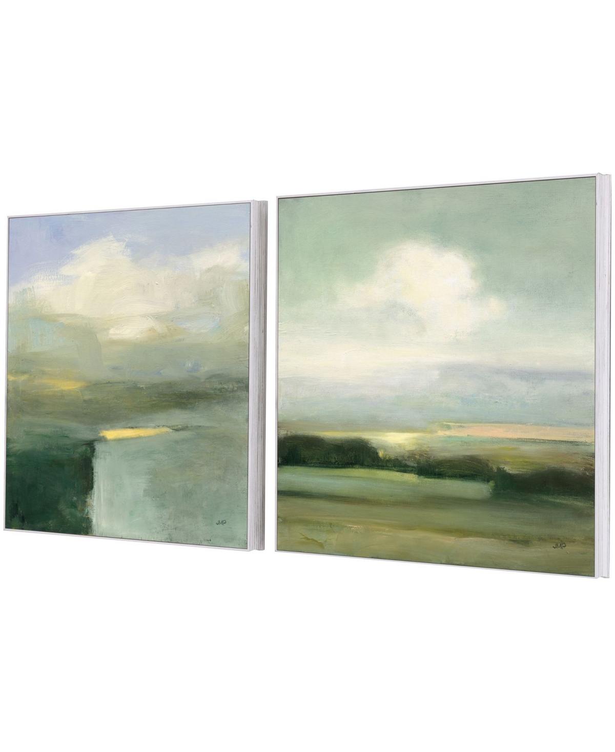 Paragon Picture Gallery View Framed Art, Set Of 2 In Green