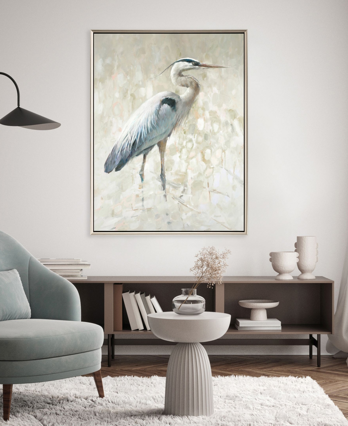 PARAGON PICTURE GALLERY GREAT BLUE HERON I CANVAS 