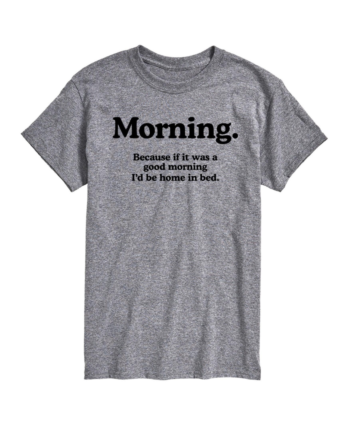 Airwaves Men's Morning Short Sleeve T-shirt In Gray